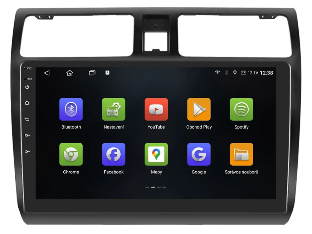 ISUDAR 2DIN AUTORÁDIO T75-IEV73 ANDROID, SUZUKI SWIFT I (GEN 3)
