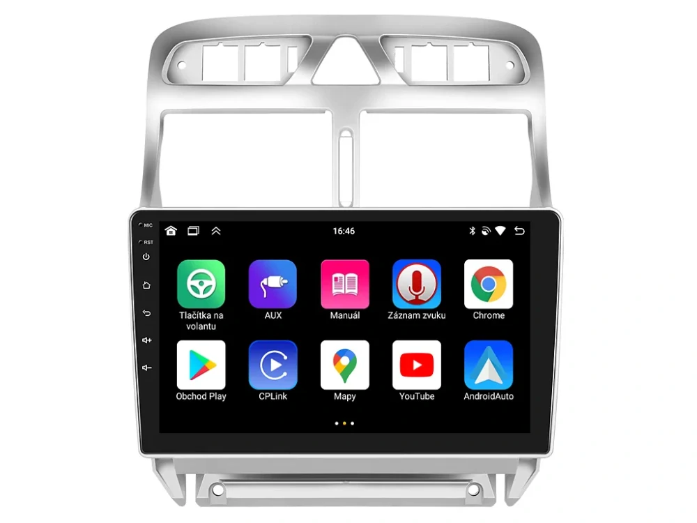 BMODE 2DIN AUTORÁDIO BEV38 ANDROID, PEUGEOT 307