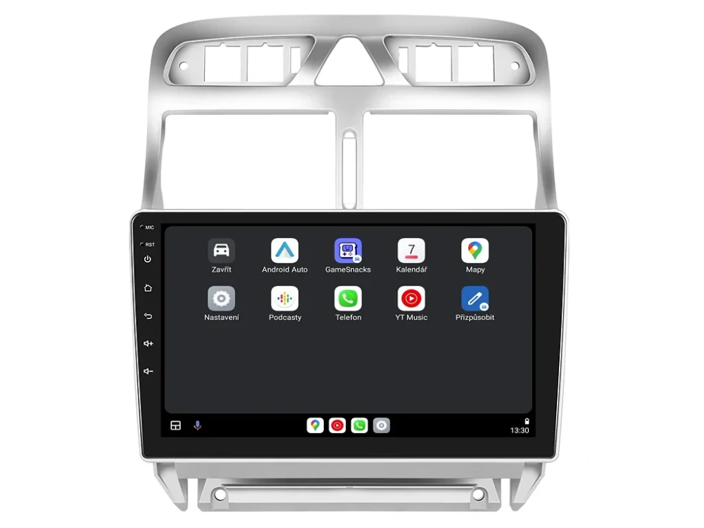 ISUDAR 2DIN AUTORÁDIO T75-IEV108 ANDROID, PEUGEOT 307