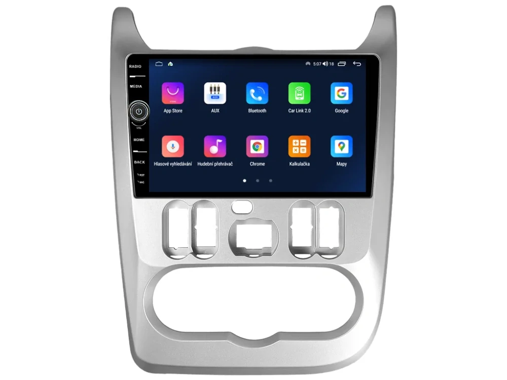 EVEREST 2DIN AUTORÁDIO EVE82 ANDROID, DACIA LOGAN I, SANDERO I