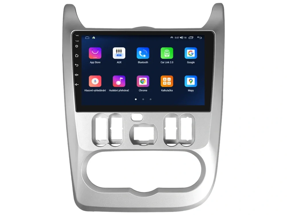 EVEREST 2DIN AUTORÁDIO EVT82 ANDROID, DACIA LOGAN I, SANDERO I