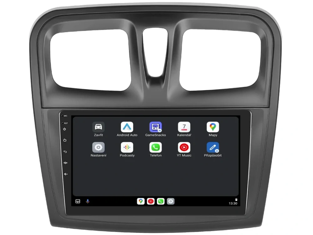 BMODE 2DIN AUTORÁDIO BEX81 ANDROID, DACIA LOGAN II, SANDERO II S HRANATÝMI PRŮDUCHY