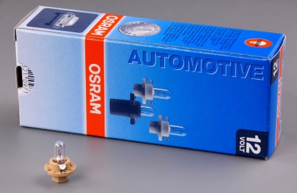 AUTOŽÁROVKA OSRAM, BX8,4d, 12V 1,5W 