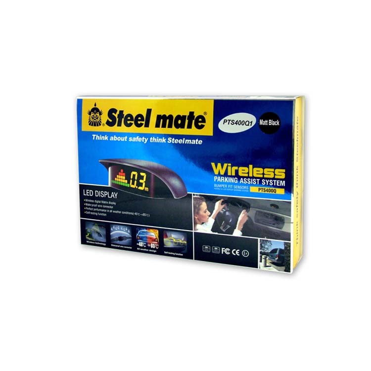 PARKOVACÍ ASISTENT STEELMATE PTS400Q1 METAL