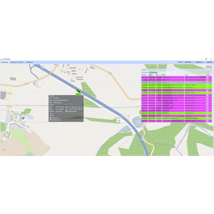 AUTOPATROL ON-LINE SLUŽBA FLEET-GPS ETLOC-50 