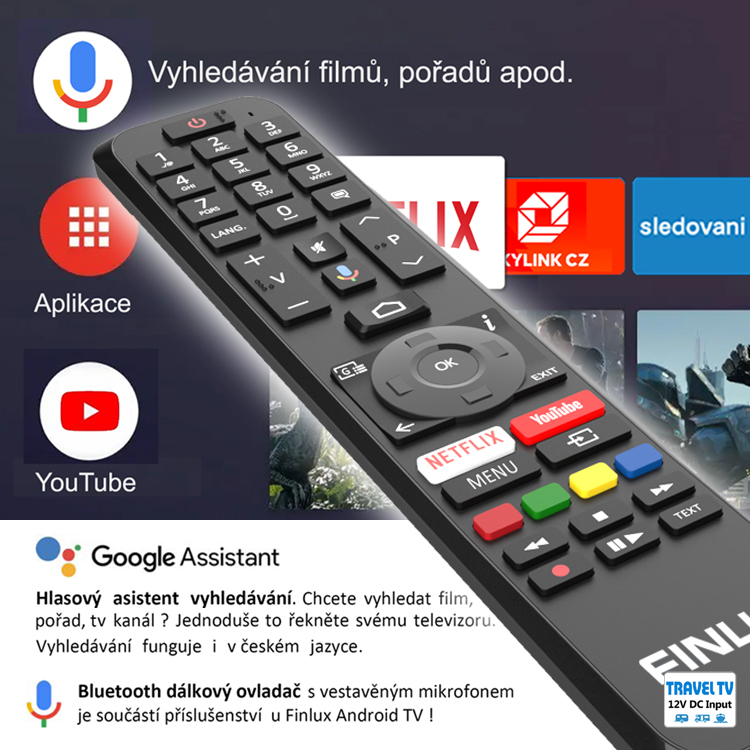 FINLUX TV32FFMG5770 - FHD T2 SAT ANDROID WIFI 12V
