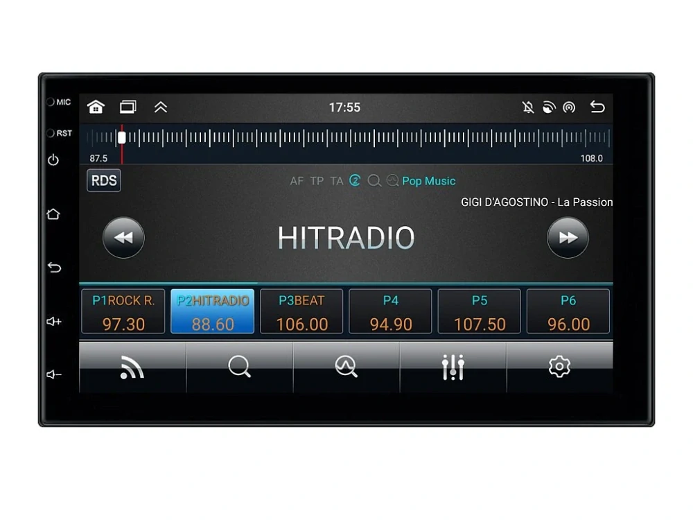 BMODE 2DIN AUTORÁDIO PU01 ANDROID