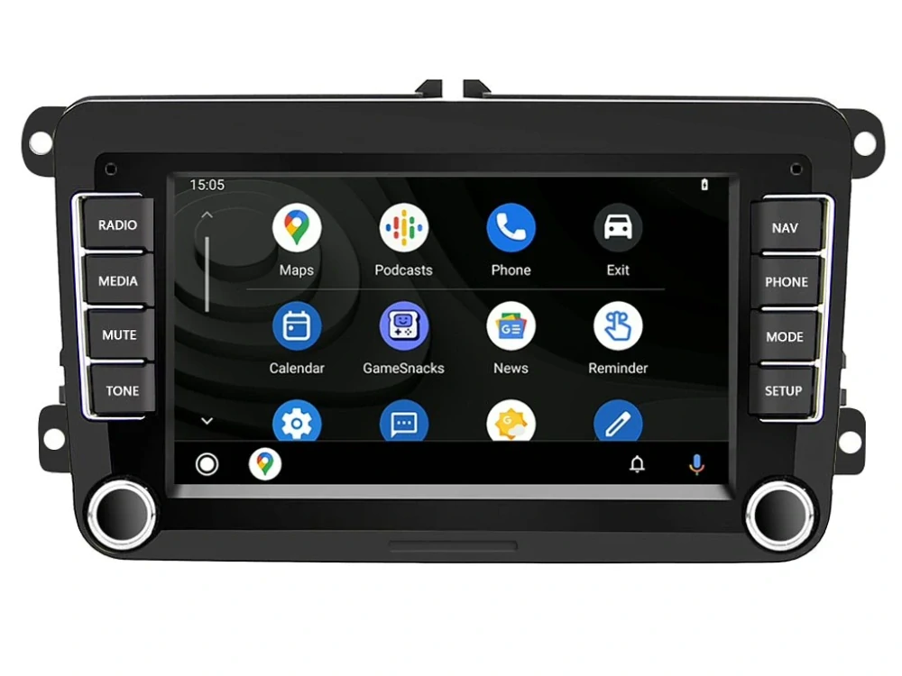 PODOFO 2DIN AUTORÁDIO A3040 ANDROID S GPS