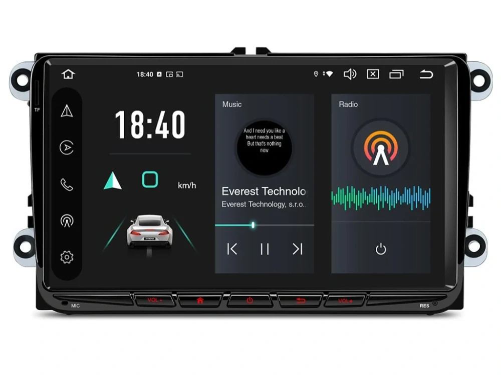 XTRONS 2DIN AUTORÁDIO PX94MTVL ANDROID S GPS
