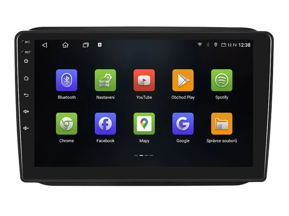 ISUDAR 2DIN AUTORÁDIO T72-IEV02 ANDROID, ŠKODA FABIA II / ROOMSTER