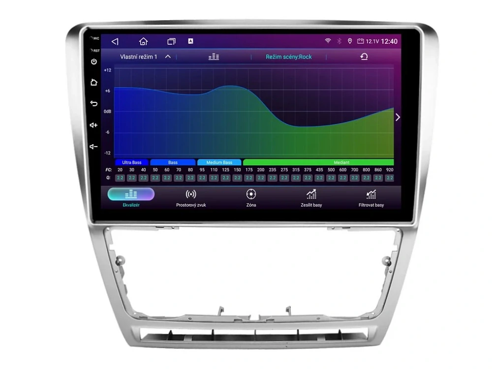 ISUDAR 2DIN AUTORÁDIO T72-IEV01 ANDROID, ŠKODA OCTAVIA II