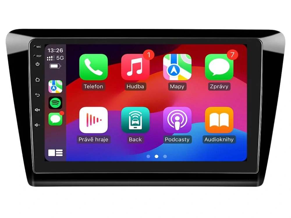 XTRONS 2DIN AUTORÁDIO IAP12-XEV60 ANDROID, ŠKODA RAPID