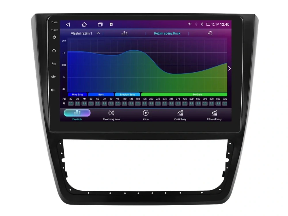 ISUDAR 2DIN AUTORÁDIO T72-IEV04 ANDROID, ŠKODA YETI
