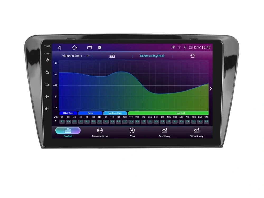 ISUDAR 2DIN AUTORÁDIO T72-IEV14 ANDROID, ŠKODA OCTAVIA III