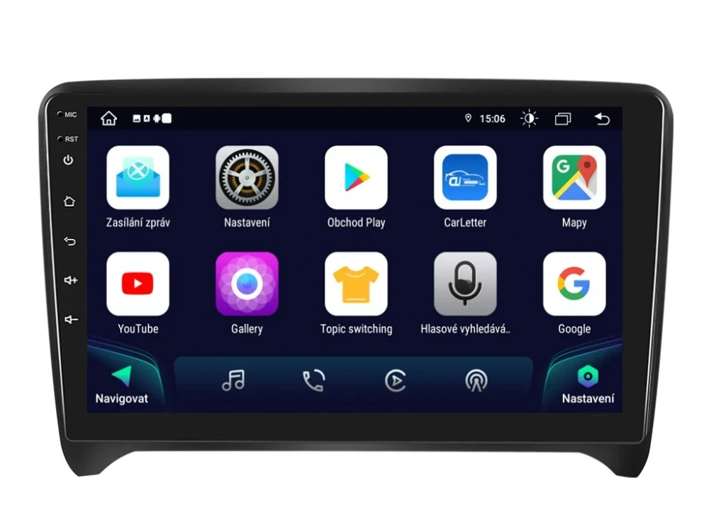XTRONS 2DIN AUTORÁDIO IAP12-XEV28 ANDROID, AUDI TT