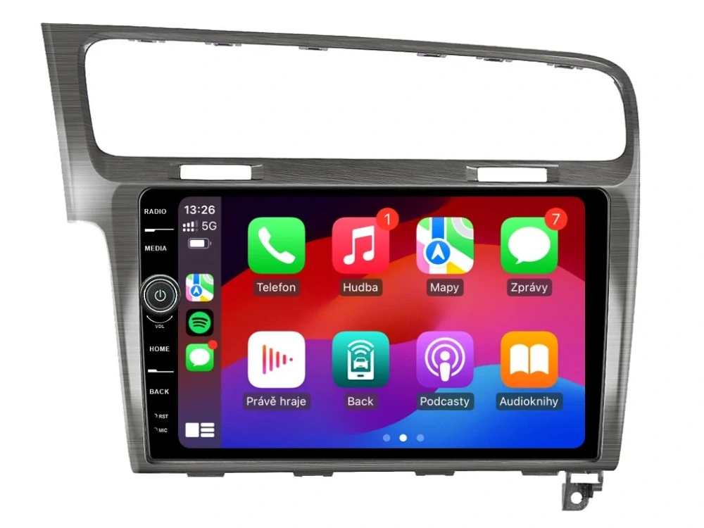 EVEREST 2DIN AUTORÁDIO EVE15 ANDROID, VOLKSWAGEN GOLF VII