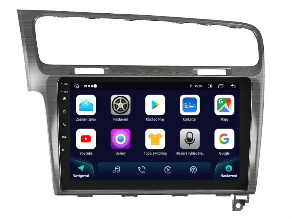 XTRONS 2DIN AUTORÁDIO IAP12-XEV10 ANDROID, VOLKSWAGEN GOLF VII