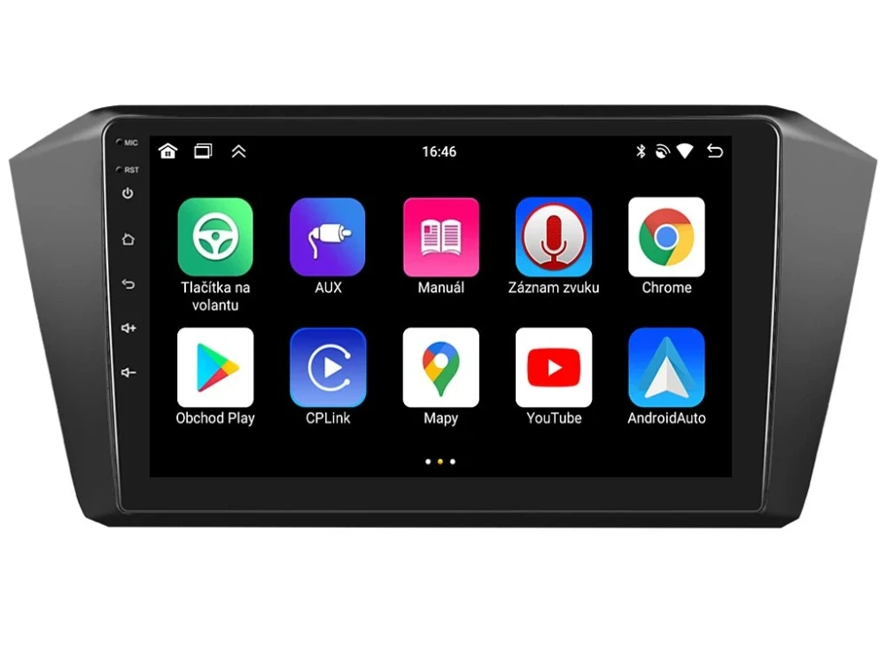 BMODE 2DIN AUTORÁDIO BEX62 ANDROID, VOLKSWAGEN PASSAT B8