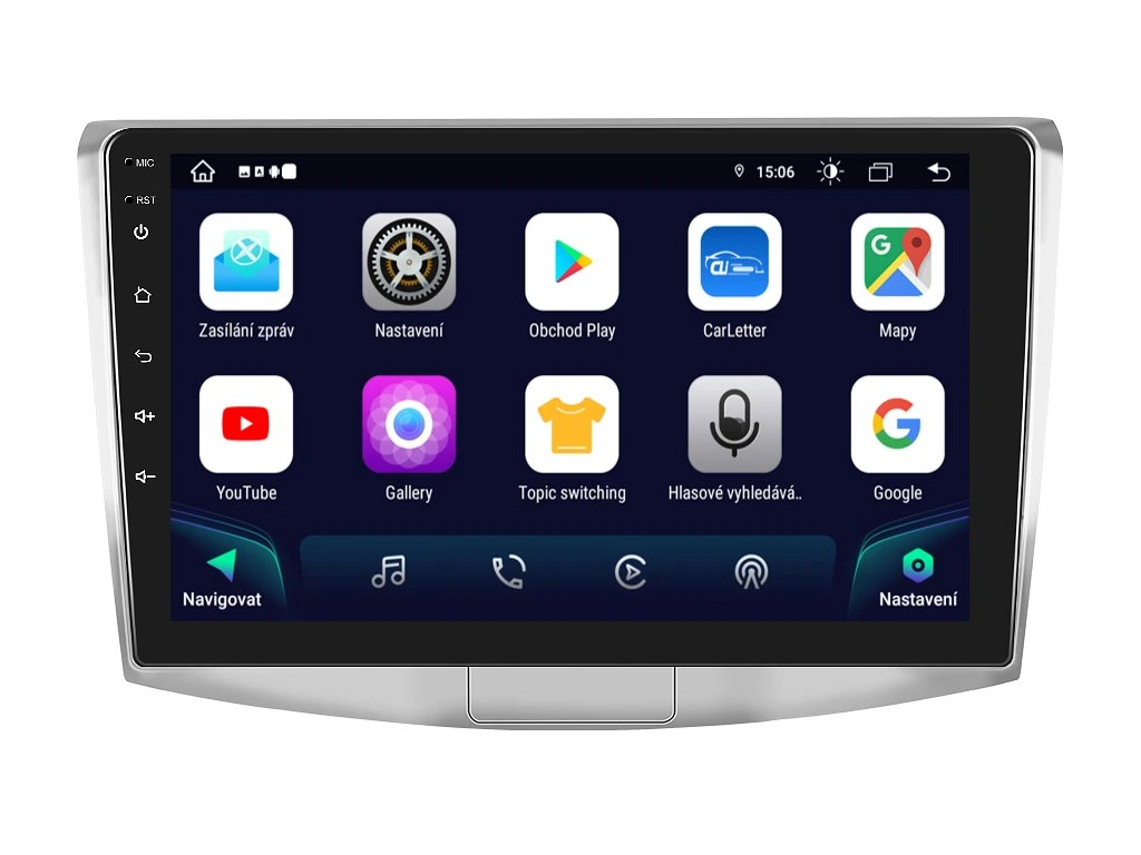 XTRONS 2DIN AUTORÁDIO IAP12-XEV03 ANDROID, VOLKSWAGEN PASSAT B6, B7, CC