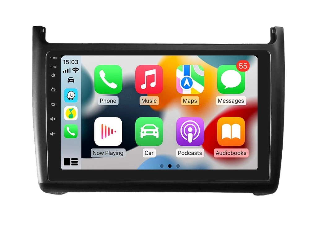 PODOFO 2DIN AUTORÁDIO PEV08 ANDROID, VOLKSWAGEN POLO