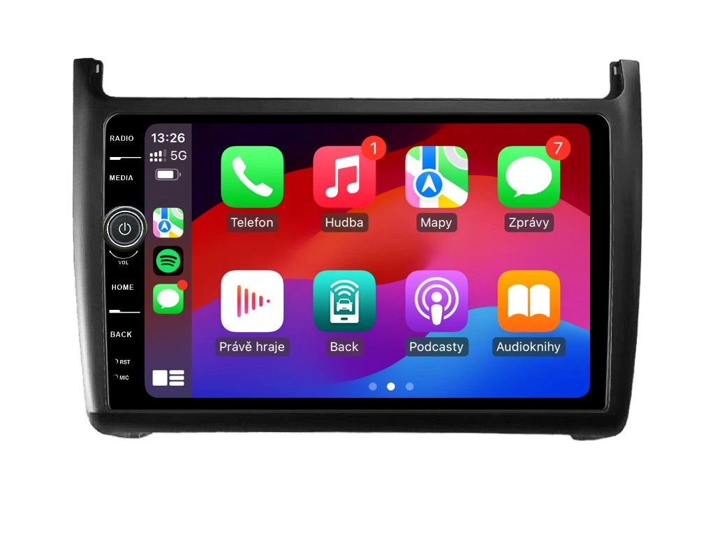 EVEREST 2DIN AUTORÁDIO EVE18 ANDROID, VOLKSWAGEN POLO