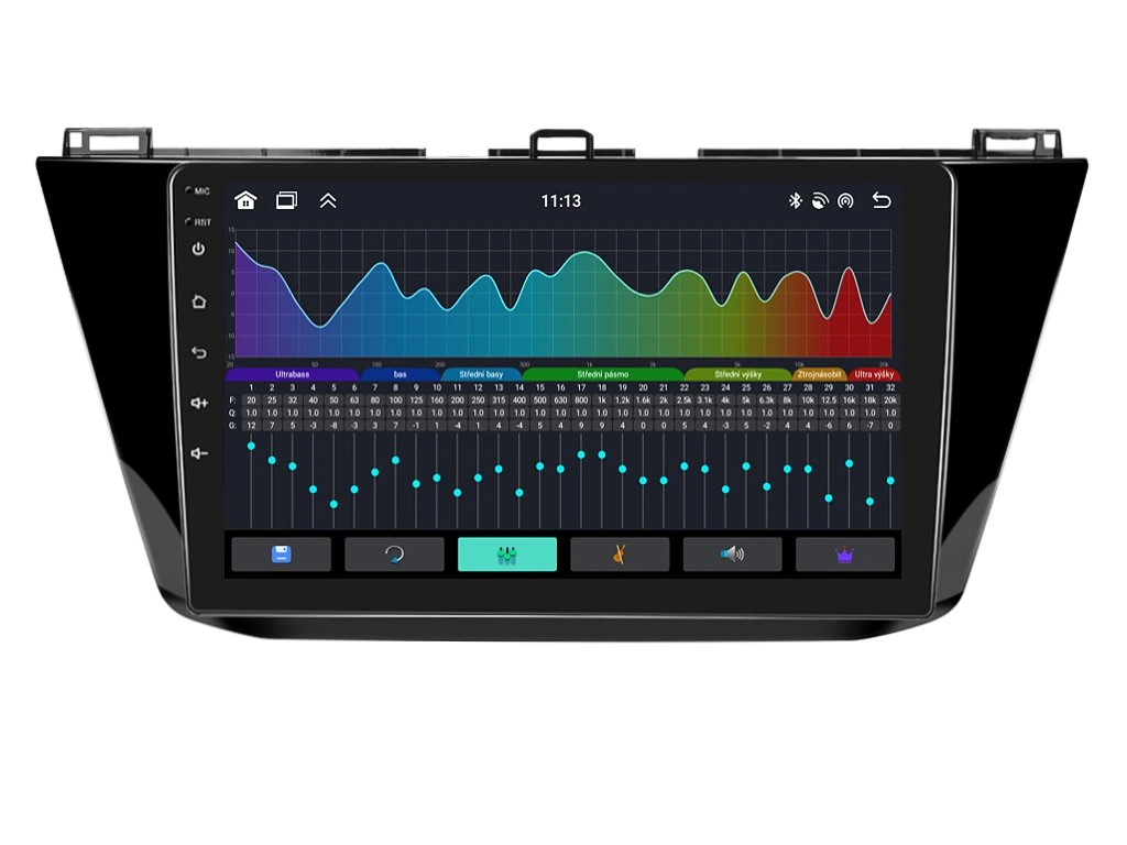 BMODE 2DIN AUTORÁDIO BEV22 ANDROID, VOLKSWAGEN TIGUAN II