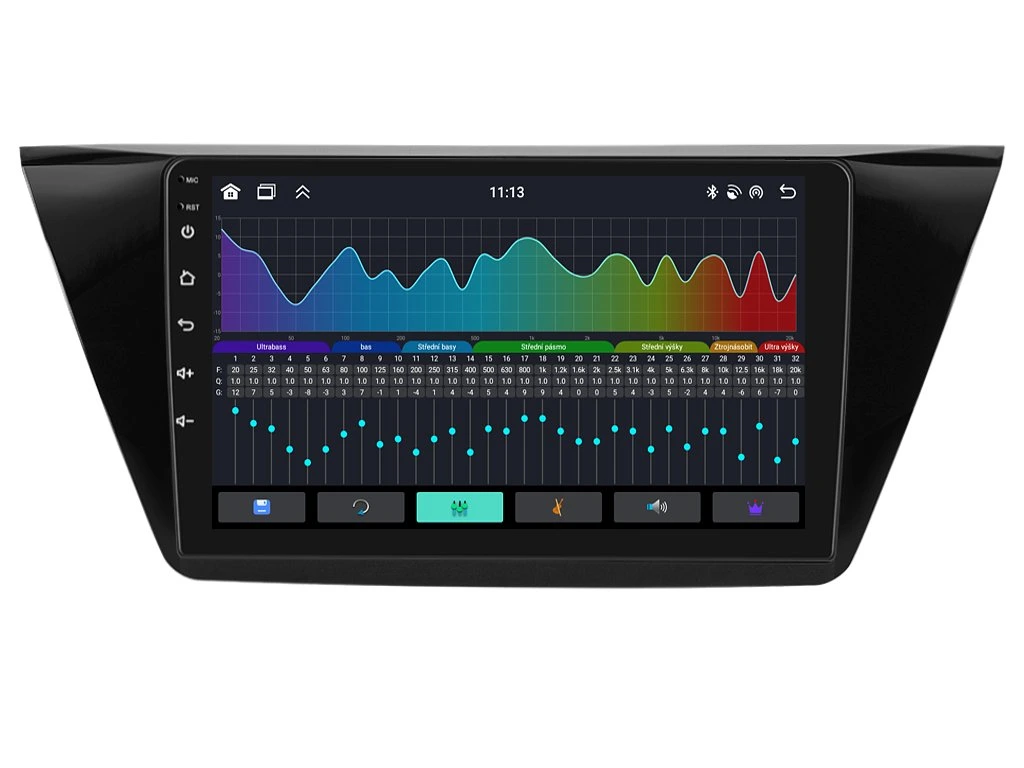 BMODE 2DIN AUTORÁDIO BEV20 ANDROID, VOLKSWAGEN TOURAN II