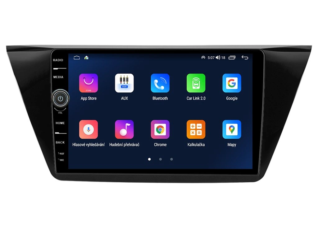 EVEREST 2DIN AUTORÁDIO EVE47 ANDROID, VOLKSWAGEN TOURAN II