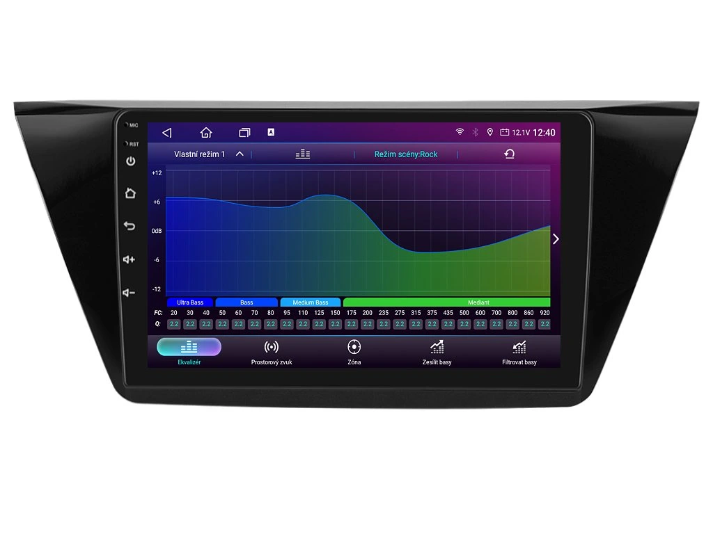 ISUDAR 2DIN AUTORÁDIO T72-IEV62 ANDROID, VOLKSWAGEN TOURAN II