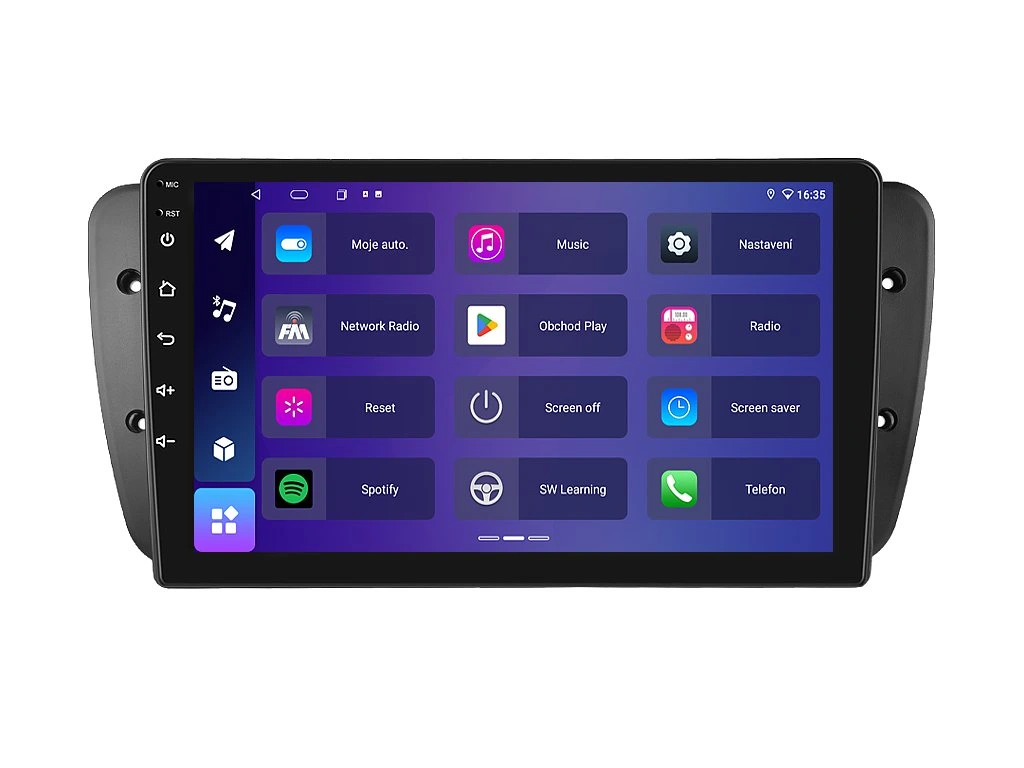 ISUDAR 2DIN AUTORÁDIO T68B-IEV09 ANDROID, SEAT IBIZA