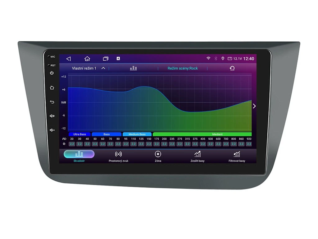 ISUDAR 2DIN AUTORÁDIO T72-IEV29 ANDROID, SEAT ALTEA / TOLEDO
