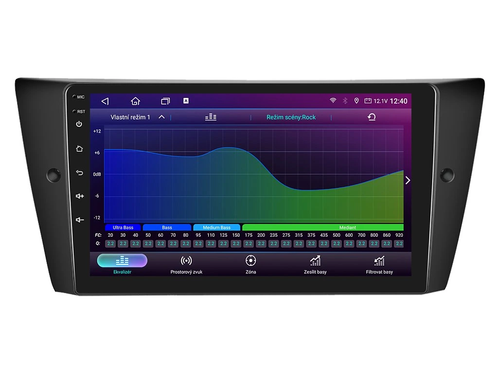 ISUDAR 2DIN AUTORÁDIO T72-IEV86 ANDROID, BMW E90 / E91 / E92 / E93