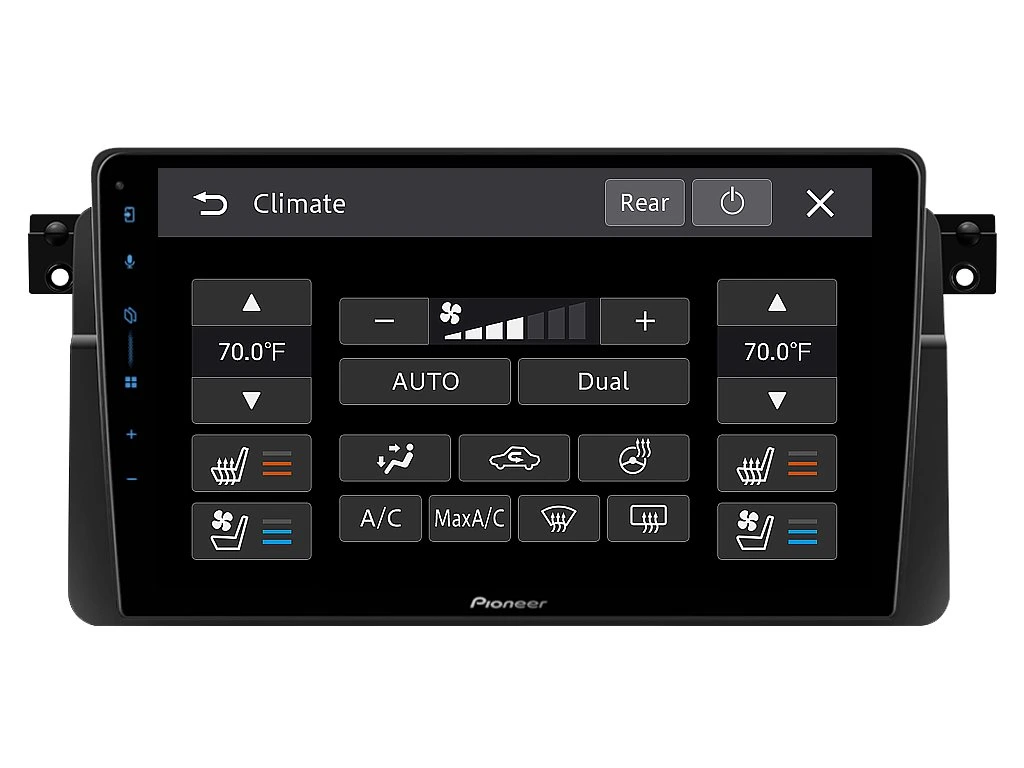 PIONEER 2DIN AUTORÁDIO SPH-PF97BT, BMW E46