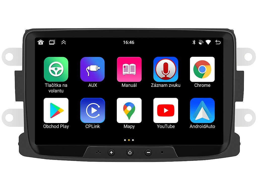 BMODE 2DIN AUTORÁDIO BW76 ANDROID S GPS - DACIA, RENAULT