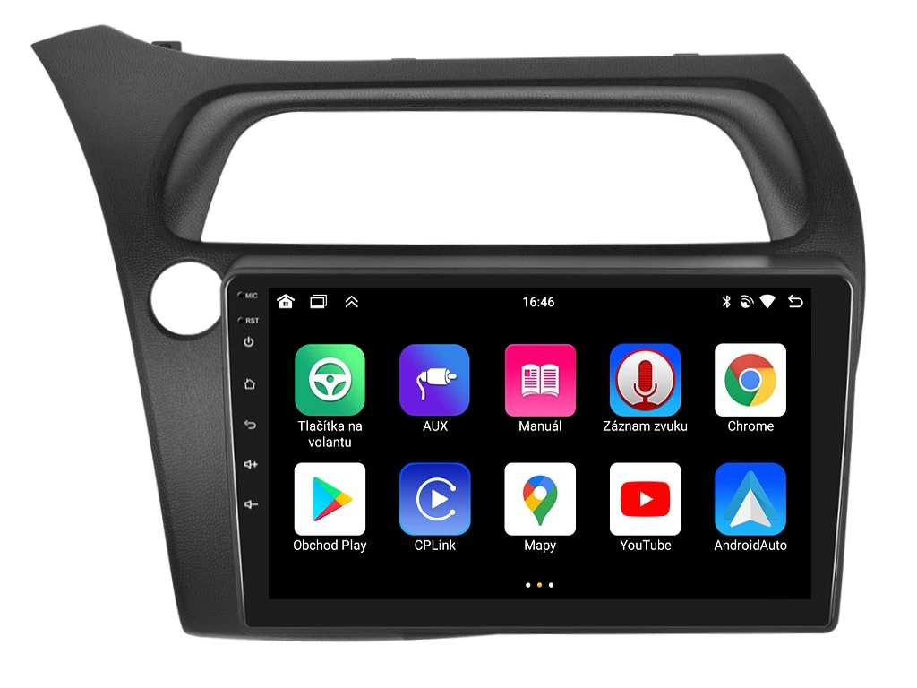 BMODE 2DIN AUTORÁDIO BEV53 ANDROID, HONDA CIVIC 8G