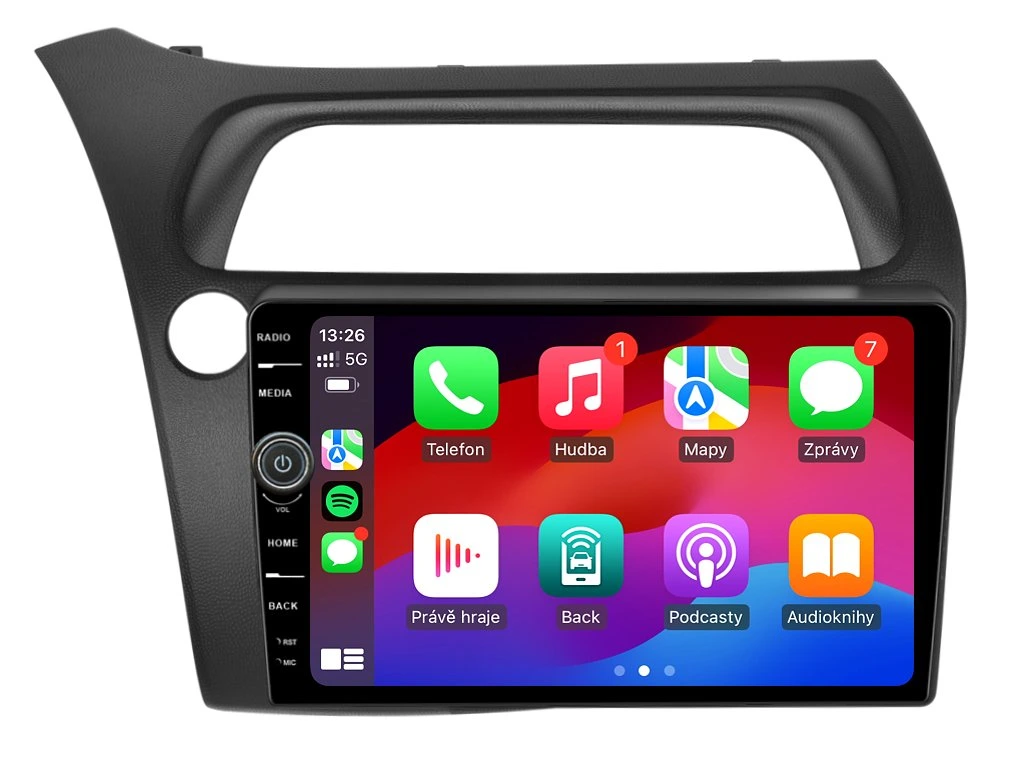 EVEREST 2DIN AUTORÁDIO EVE51 ANDROID, HONDA CIVIC 8G