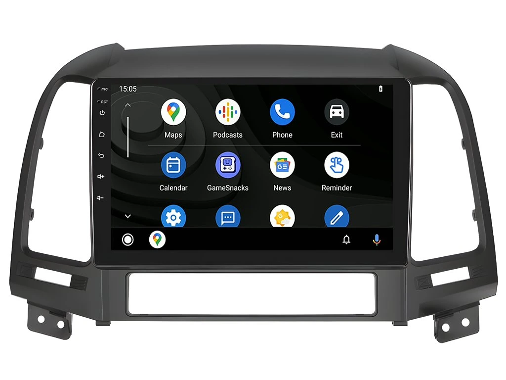 ISUDAR 2DIN AUTORÁDIO T68B-IEV55 ANDROID, HYUNDAI SANTA FE II