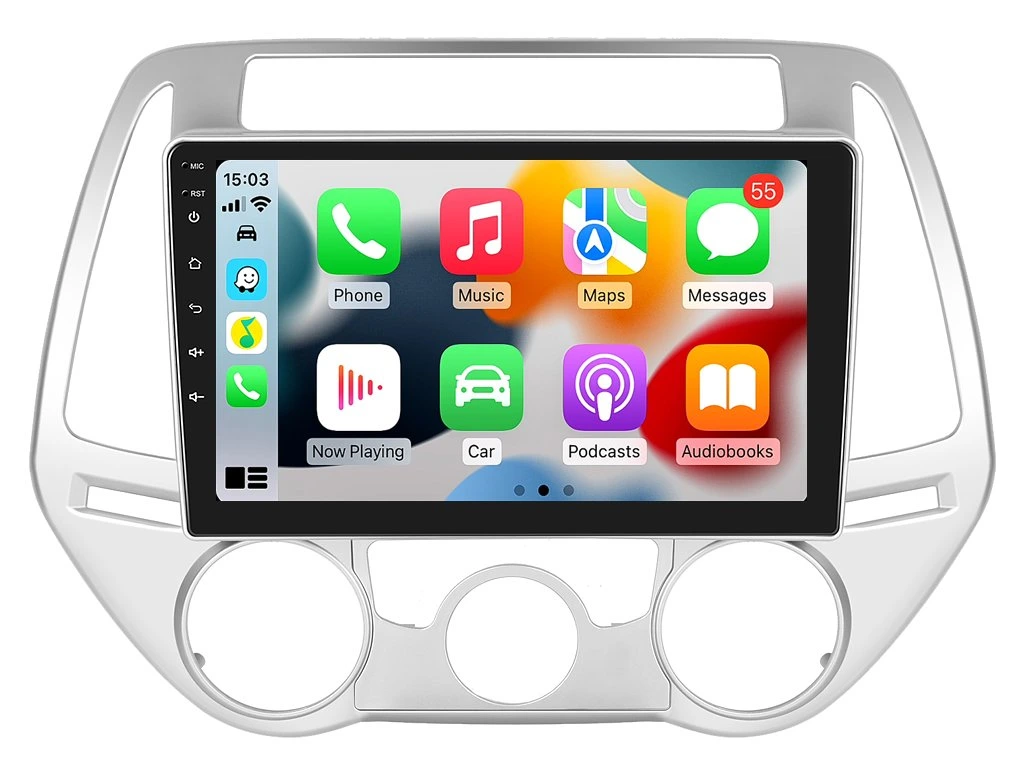 ISUDAR 2DIN AUTORÁDIO T72-IEV57 ANDROID, HYUNDAI I20