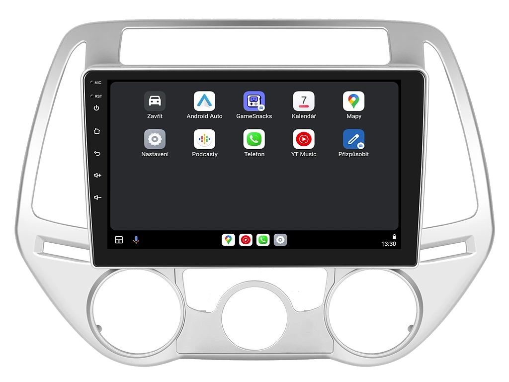 ISUDAR 2DIN AUTORÁDIO T72-IEV91 ANDROID, HYUNDAI I20
