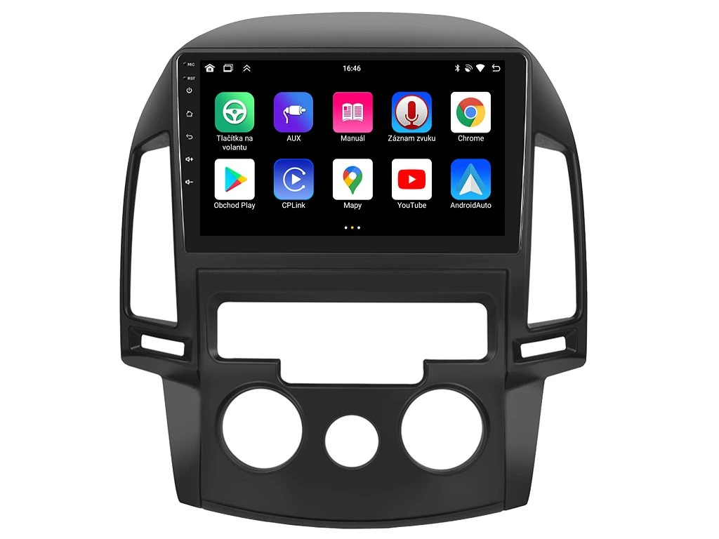 BMODE 2DIN AUTORÁDIO BEV48 ANDROID, HYUNDAI I30 S MANUÁLNÍ KLIMATIZACÍ
