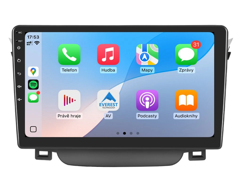 XTRONS 2DIN AUTORÁDIO IQP-XEV40 ANDROID, HYUNDAI I30