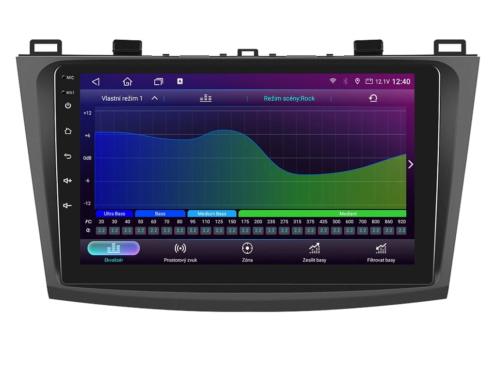 ISUDAR 2DIN AUTORÁDIO T72-IEV33 ANDROID, MAZDA 3 - I. GENERACE