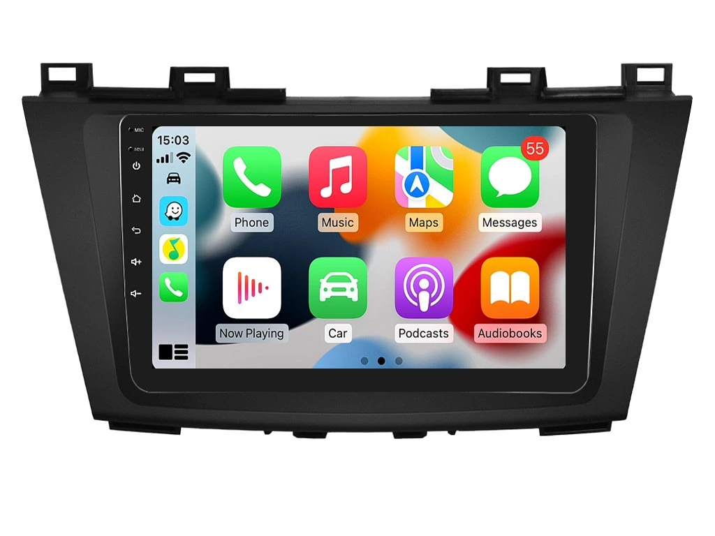 PODOFO 2DIN AUTORÁDIO PEV51 ANDROID, MAZDA 5 - II. GENERACE