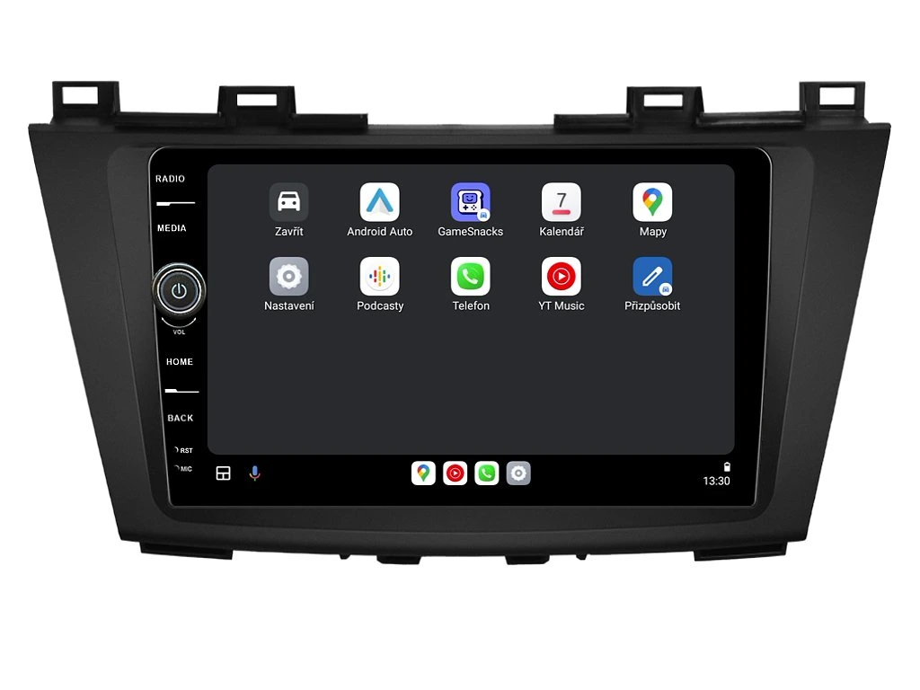 Everest 2DIN autorádio EVE41 Android, Mazda 5 - II. GENERACE