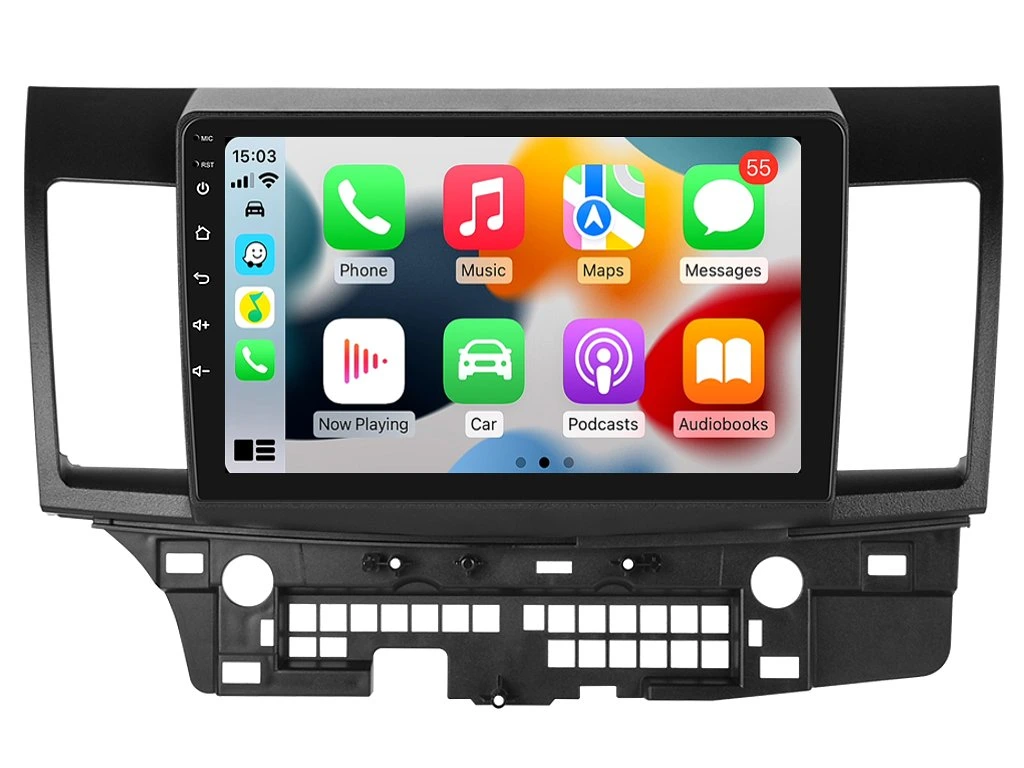 PODOFO 2DIN AUTORÁDIO PEV78 ANDROID, MITSUBISHI LANCER VIII