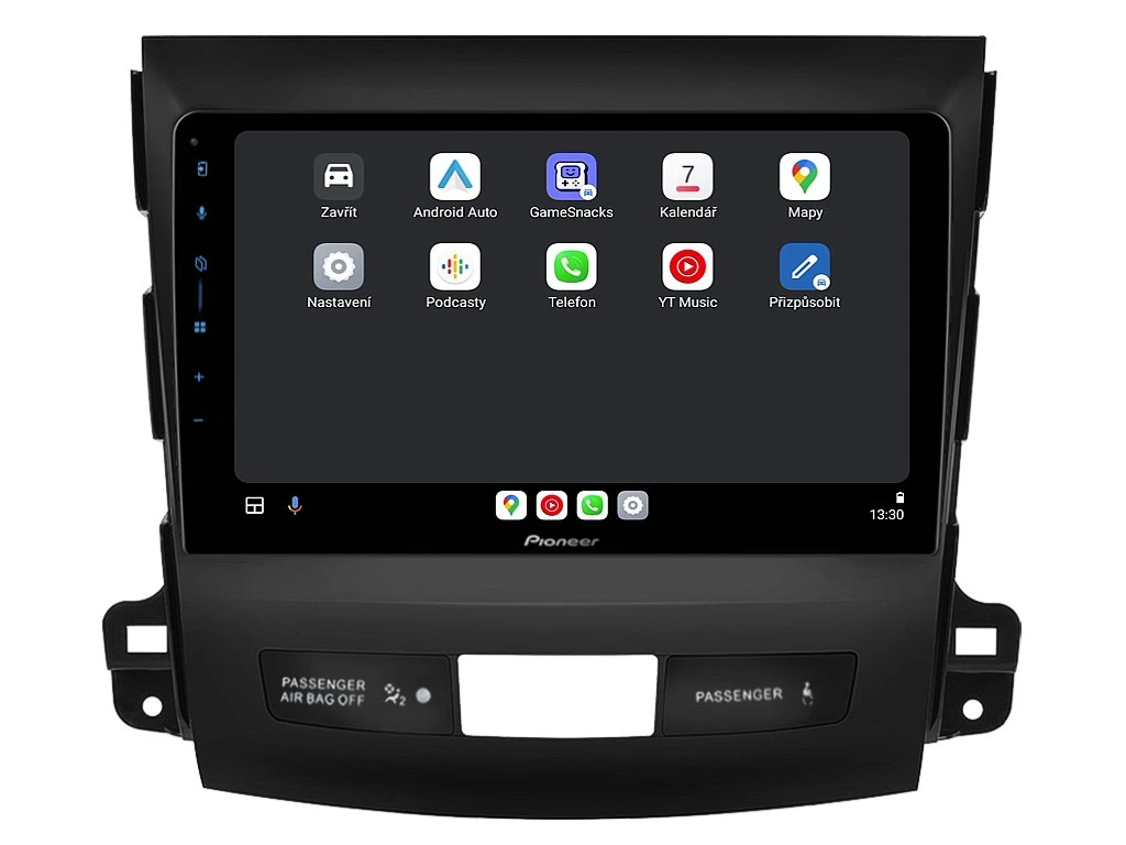 PIONEER 2DIN AUTORÁDIO SPH-PF97BT, MITSUBISHI OUTLANDER II / CITROEN C-CROSSER / PEUGEOT 4007