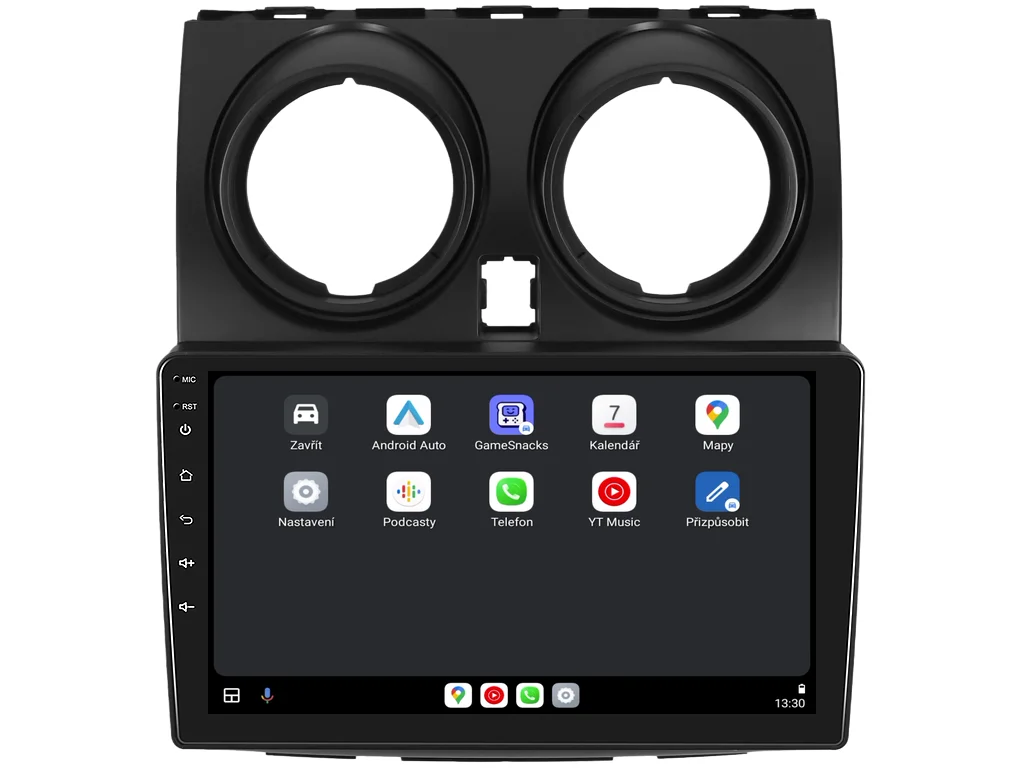 ISUDAR 2DIN AUTORÁDIO T72-IEV162 ANDROID, NISSAN QASHQAI I