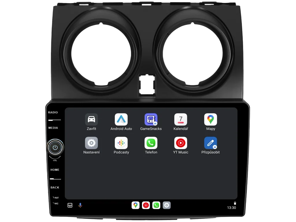 EVEREST 2DIN AUTORÁDIO EVE80 ANDROID, NISSAN QASHQAI I