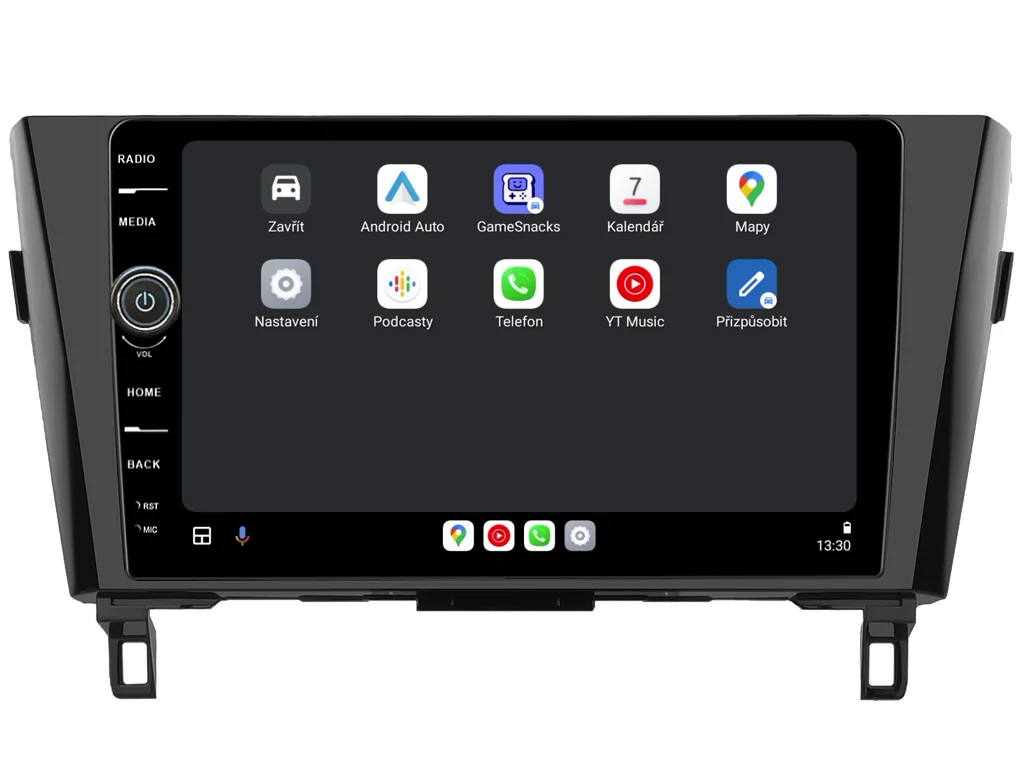 EVEREST 2DIN AUTORÁDIO EVE81 ANDROID, NISSAN QASHQAI II / X-TRAIL III