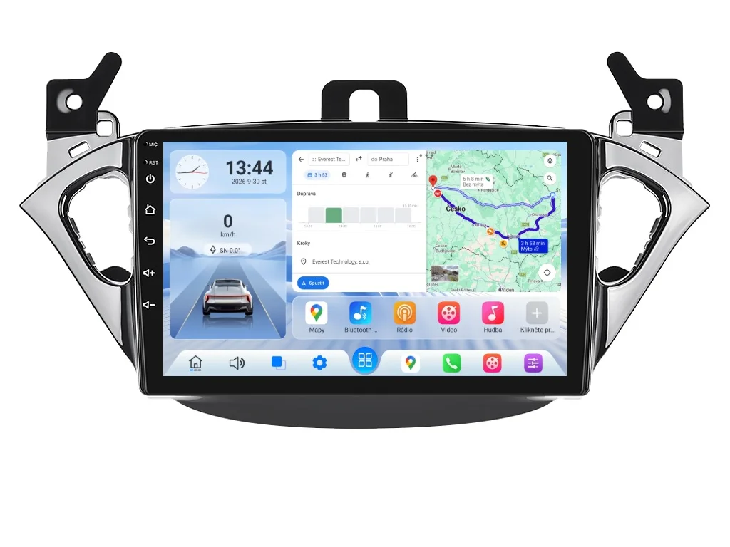 ISUDAR 2DIN AUTORÁDIO Q74X-IEV105 ANDROID, OPEL ADAM / CORSA